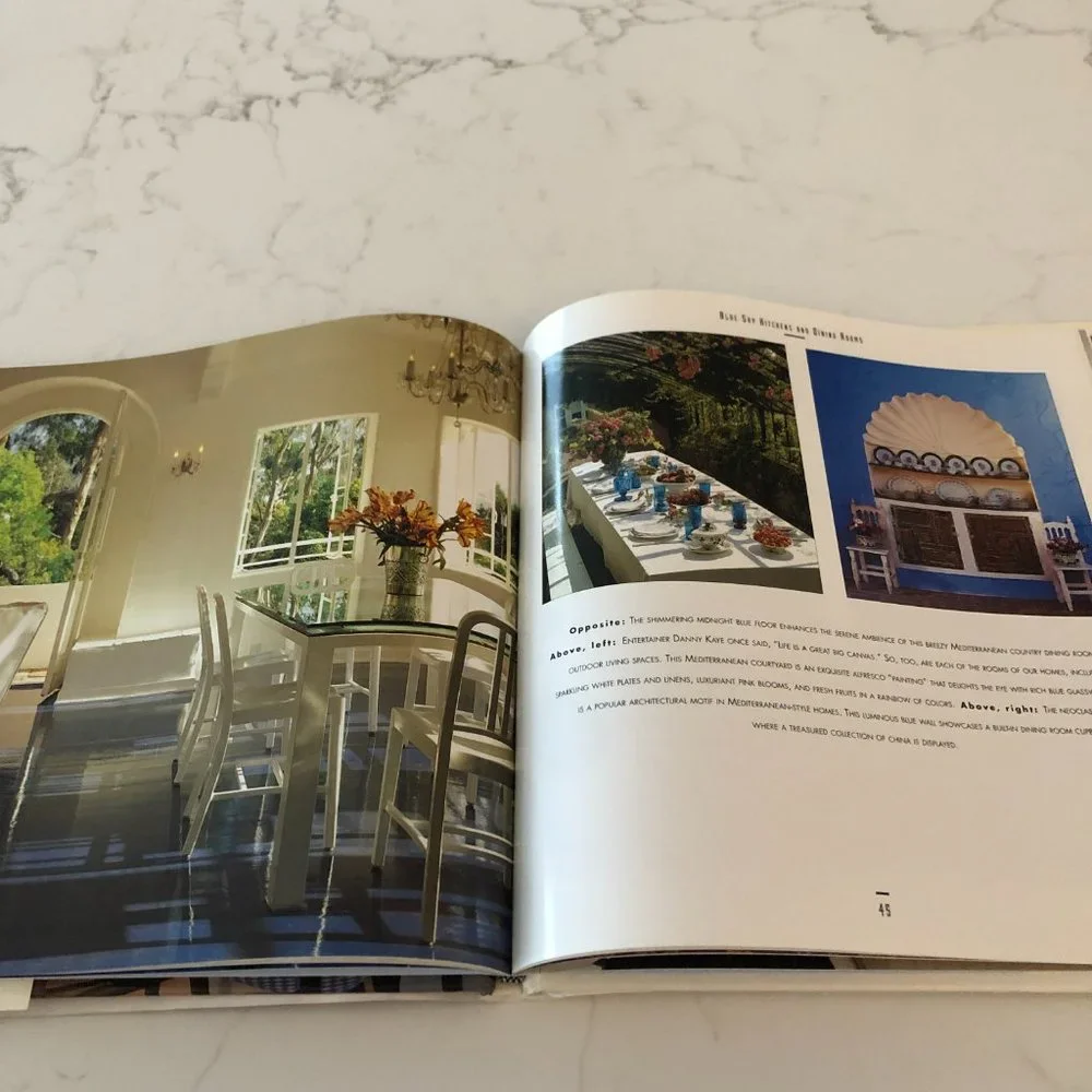 Blue and White Rooms Barnes and Noble Book